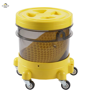 FUOU Produits de détail de voiture de couleur personnalisée Seau de <span class=keywords><strong>lavage</strong></span> de voiture Creeper Seau roulant de <span class=keywords><strong>lavage</strong></span> de voiture Dolly - Product Image 2