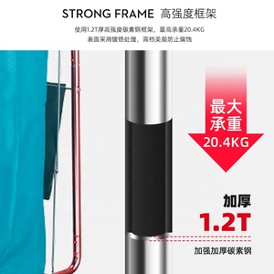 바퀴가 달린 HEPO LQX100012-18 의료용 바구니, 고품질 크롬 의료용 트롤리 바구니 스탠드 병원 트롤리 세탁 바구니 - Product Image 4