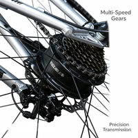 Vélo électrique 27,5 pouces, moteur 350W, 36V 8Ah, VTT, cadre en alliage d'aluminium, 7 vitesses, pour adultes, trajets en ville, tout-terrain