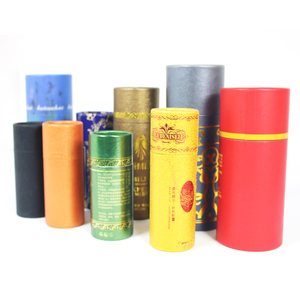 Tùy chỉnh giấy rỗng in ống tròn xi lanh 2 mảnh thủ công cứng Quà Tặng Whisky Nước hoa Bao bì hộp cho mẫu tùy chỉnh - Product Image 3