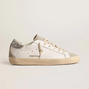 Nouvelles baskets tendance 2026 en <span class=keywords><strong>cuir</strong></span> véritable à semelle dorée, empeigne en maille, Super Goose White Glittery Ball <span class=keywords><strong>Star</strong></span> - Product Image 3
