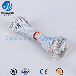 Dây cáp dẹt tùy chỉnh đạt chứng nhận UL, bộ dây nối 8 chân màu trắng dùng cho điều khiển công nghiệp và thiết bị gia dụng - Product Image 2