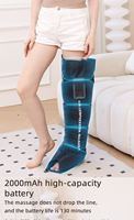 Meilleures ventes Machine de massage électrique de récupération à 4 chambres Bottes de compression d'air Therapy Leg Massager