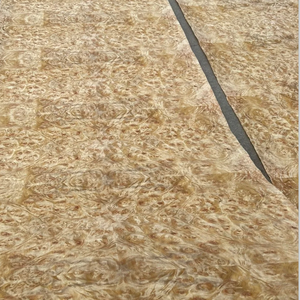 Vunir, superventas, respetuoso con el medio ambiente, Golden Madrone Burl, chapa Natural, piel de puerta de madera contrachapada de álamo para hoteles, estilo chino E0 - Product Image 4
