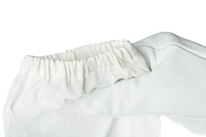 Di alta qualità bianco manica lunga sfoderata in pelle di capra guanti apicoltore per il lavoro - Product Image 6