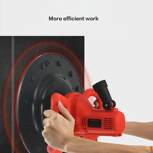 Machine de lissage de plâtre Machine de plâtrage portable Machine de rendu de nivellement de mur à main électrique avec poignée d'extension - Product Image 6