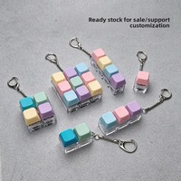Pocket Tactile Switch Tester Keyring, Multi Color Custom Keycap Fidget Toy Wholesale Stress Relief Gadget