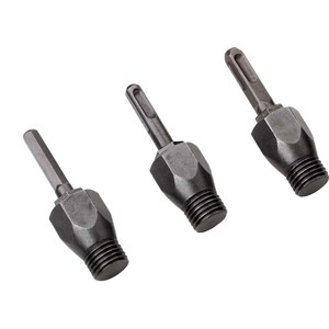 Electric Hammer Drill Adapter Carbon Steel Impact Drill Connector Wall Hole Opener Extended Converter - Product Image 1