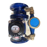 Compteur d'eau industriel étanche Woltman pour eau froide en vrac, 50-150 mm