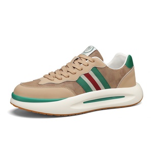 Chaussures de sport décontractées en cuir unisexe respirantes pour l'été, style couple de créateurs de luxe, à lacets, nouvelle tendance polyvalente - Product Image 5