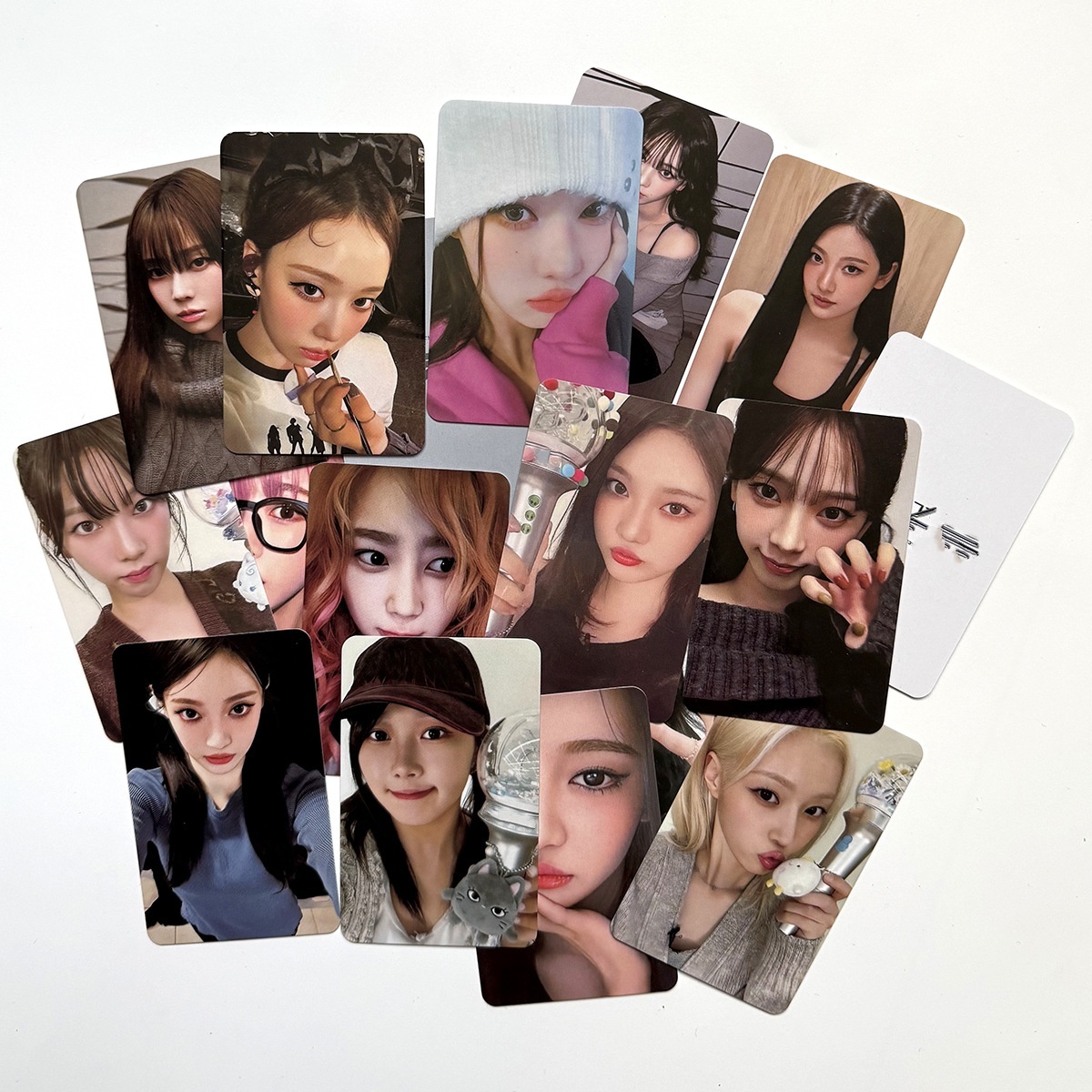 KPOP Idols KARINA GISELLE Live Tour SYNK:PAPALLEL LINE Photocard