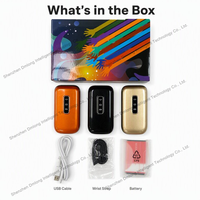 Teléfono Móvil para Personas Mayores en Oferta, Teléfono con Función de Doble SIM 2G GSM, Plegable, con Cámara