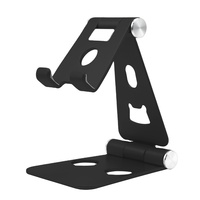 Support de tablette en aluminium pour téléphone, montage de bureau ou de bureau, charnière réglable, tendance, vente en gros