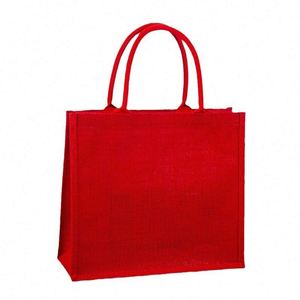 Bolsa de Yute Personalizada con Logotipo IM para Regalo de Boda, Bolsa de Yute Personalizada para Publicidad, Bolsa de Compras - Product Image 5