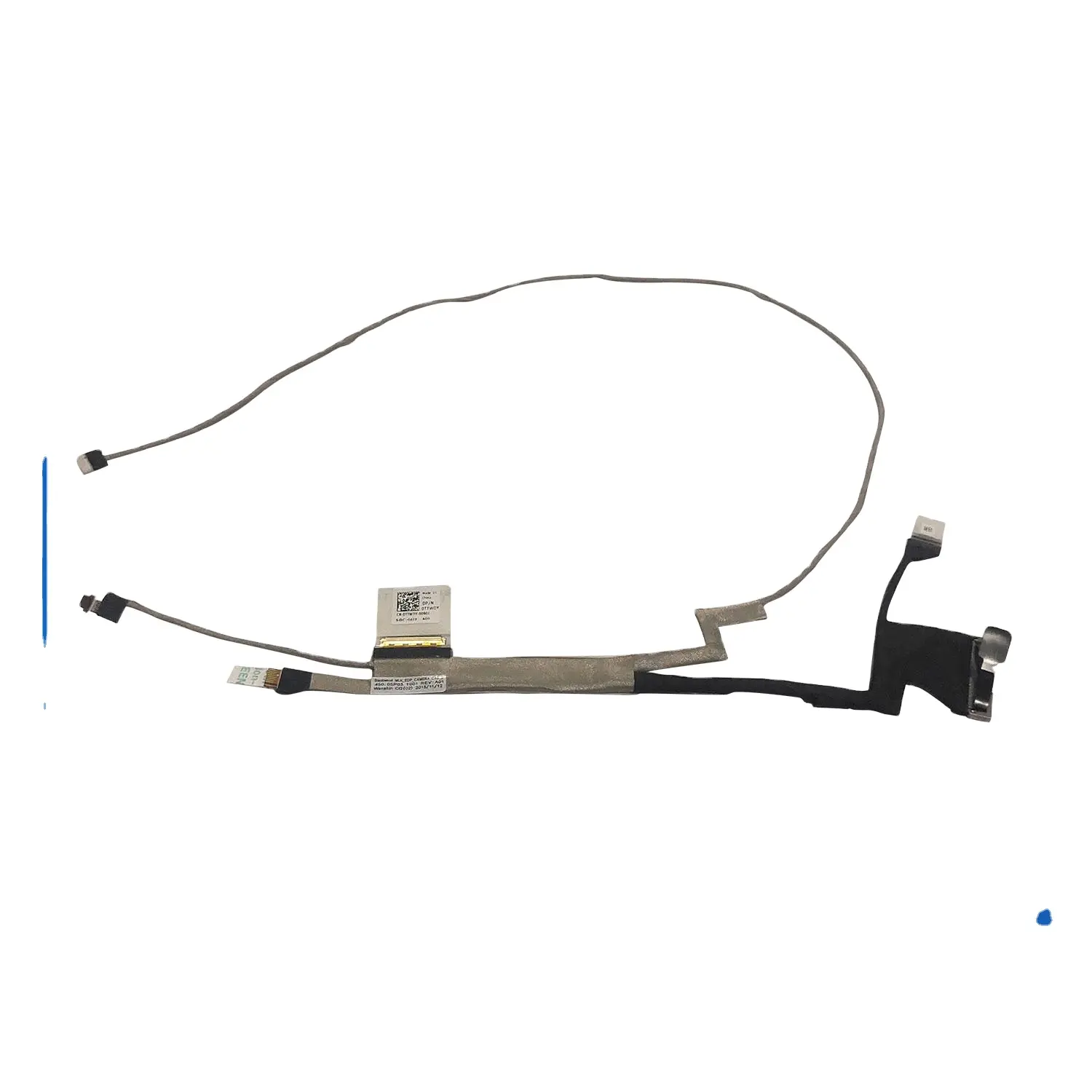 Kabel reparasi Notebook pengganti layar LCD untuk Inspiron 15 7558 0VH360 VH360 450.04R07.0011 Kabel Flex tampilan LCD Laptop