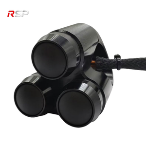 Nuevo Interruptor <span class=keywords><strong>de</strong></span> Manillar <span class=keywords><strong>de</strong></span> Motocicleta RSP CNC <span class=keywords><strong>de</strong></span> Aluminio con 3 Botones, 2 <span class=keywords><strong>de</strong></span> Retención y 1 Momentáneo, Control Universal para Luces y <span class=keywords><strong>Bocina</strong></span>, Accesorios 1 - Product Image 4