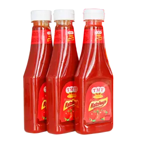 Production de sauce d'assaisonnement de cuisine boîtes de ketchup frais 340g bouteilles de ketchup de tomate
