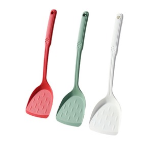Silicone Spatula Non Stick Heat Resistant Kitchen <b>Utensil</b> For Wok Cooking - Product Image 5