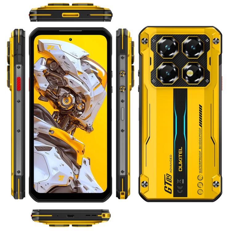 Oukitel WP60 - 8GB+256GB, 108MP Camera, 7.2 Inch Android 15
