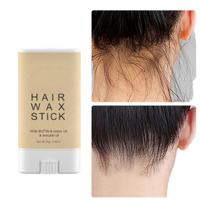 Cera para el Cabello en Barra, Control del Frizz, No Grasosa, Fijadora de Bordes para Peinar el Cabello de Bebé, Pomada de Acabado Duradero, 75g - Product Image 1