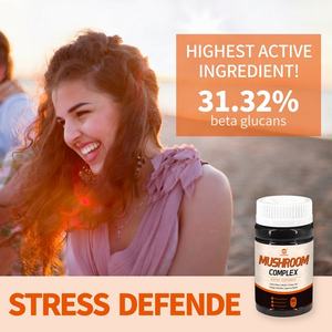 6 In 1 Champignoncomplex Capsule Immuniteit Boosters Reishi Kalkoen Staart Leeuw Manen <span class=keywords><strong>Chaga</strong></span> Paddenstoel Gezondheidszorg Capsule - Product Image 3