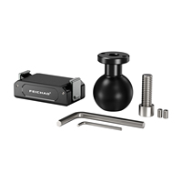 Base magnétique pliable en alliage d'aluminium à dégagement rapide pour DJI Action 6, Osmo Nano, caméra OSMO360 II, support de montage ARRI 1/4 pouces
