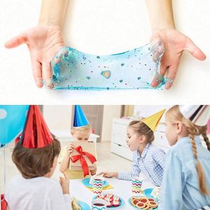 Kit de slime en cube de gelée transparent, pâte à modeler élastique anti-adhésive, jouets DIY pour enfants, cadeaux unisexes - Product Image 4