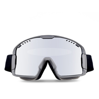 Lunettes de sport OEM pour le ski avec verres interchangeables pour le golf et la couleur violet, protection UV et système magnétique pour le snowboard