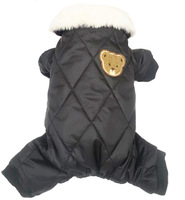 Nouvelles tenues rembourrées en coton pour petits chiens coréens, vente en gros, vêtements d'hiver épaissis à quatre pattes pour animaux de compagnie, résistants au froid, pour l'export.
