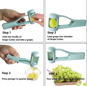 Multi-functional Kitchen <b>Tool</b> for Slicing & Separating Fresh Grapes Cherry Tomatoes and Blueberries - Product Image 6