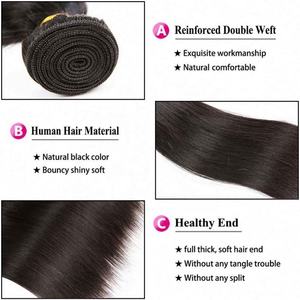 Extensiones de Cabello Humano Ruso Virgen sin Procesar al por Mayor, Doble Trama Invisible, 9A Remy, Doble Trama - Product Image 3