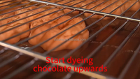Machine à enrober les beignets au chocolat, petite et populaire pour usage commercial