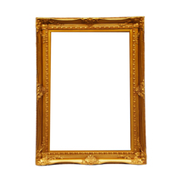 Colgante de pared barroco para pintura, marco antiguo dorado con adorno personalizado de gran tamaño