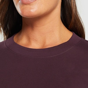 Vente en gros OEM Conception personnalisée Haut de yoga à manches longues Fitness extensible Écologique de style classique Haut de yoga uni pour femmes - Product Image 6