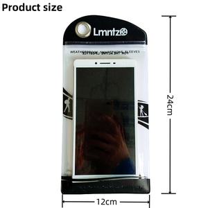 Accessoire de sac sec étanche noir réutilisable en PVC personnalisé chaud meilleur pochette de téléphone Ziplock étanche étanche - Product Image 4