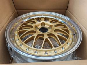 Forgex 3 parça dövme örgü tekerlek 18 ''5x120 5x130 derin dudak E88 tarzı BMW M3 E46 E92 Porsche için 911 993 996 997 Golf R 964 993 - Product Image 5