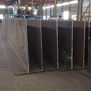 Poutres en H ASTM à prix abordable, poutres en H structurelles en acier au carbone laminé à chaud pour matériaux métalliques de bâtiments de bureaux - Product Image 1