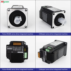 DC24/48V6/10/12/15A3000RPM พัลส์/RS485/CANopen 0.637/1.27/1.91N.m 200/400/600W ตัวควบคุมมอเตอร์เซอร์โวแบบรวมในตัว - Product Image 6