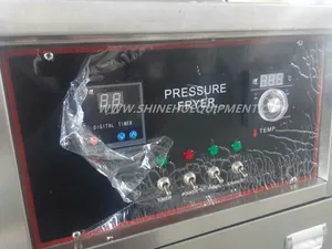 KFC工業用機械式デジタル圧力電気ガスフライヤー揚げ物焼きチキンマシン