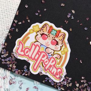 สติกเกอร์กันน้ำพิมพ์ลายตามสั่ง ฉลากโลโก้สีทองใสแบบติดเอง สติกเกอร์ฟอยล์ทอง 100 ชิ้น - Product Image 4