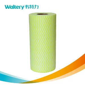 Spunlace Nonwoven Industrial Heavy Duty 100% Pp Meltblown Cleaning Wipes Blue Roll Industrial Dry Cleaning Wipes