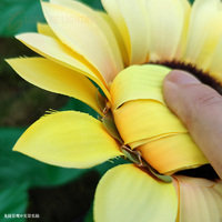 H:0.6M extérieur étanche paysage décoratif fleur lampes solaire LED jardin tournesol piquet lumières