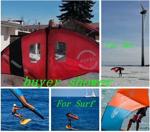 Kite Inflable para <span class=keywords><strong>Surf</strong></span> <span class=keywords><strong>con</strong></span> Ventana, Wing Foil para Tablas de Hydrofoil, Foilboard para <span class=keywords><strong>SURF</strong></span> SKI W-C - Product Image 6