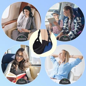 Reposapiés Portátil Personalizado al por Mayor para Viajes y Oficina, Hamaca de Espuma Viscoelástica Ligera para el Cuidado de la Salud - Product Image 5