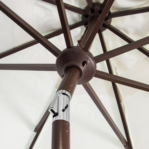 <span class=keywords><strong>Parasol</strong></span> de soleil imperméable en aluminium et de grande taille, dispositif d'extérieur réglable avec frange, pour terrasse, café, Patio et jardin - Product Image 3