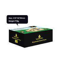 Kit de Componentes Electrónicos para Casa Inteligente IOT de Keyestudio, Kit de Aprendizaje de Programación en Madera Programable para ESP32