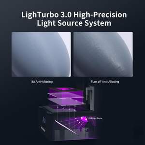 Impresora 3D de Resina DLP Photon Mono M7 Max 220X220X250 mm con Pantalla LCD Monocromática 7K, Plataforma Calefactora de Vidrio Templado y Control de Temperatura - Product Image 4