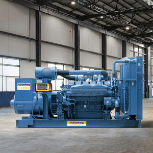 Groupe électrogène diesel à châssis ouvert 50Hz - Mitsubishi SME S12R-PTA2-C - Groupe électrogène 1500KVA avec démarrage électrique 24V DC et capot insonorisé - Product Image 1