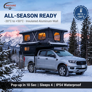 WECARE Camping-car en aluminium escamotable pour pick-up 4x4 tout-terrain avec cuisine pour Ford Toyota Hilux Ranger - Product Image 1