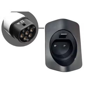 2级连接器电动汽车充电器电缆皮套2型插座支架IEC 62196-2电动汽车充电器插头支架交流虚拟插座防水 - Product Image 2